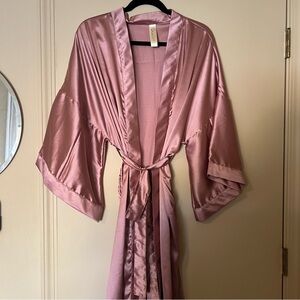 Silk Short Robe